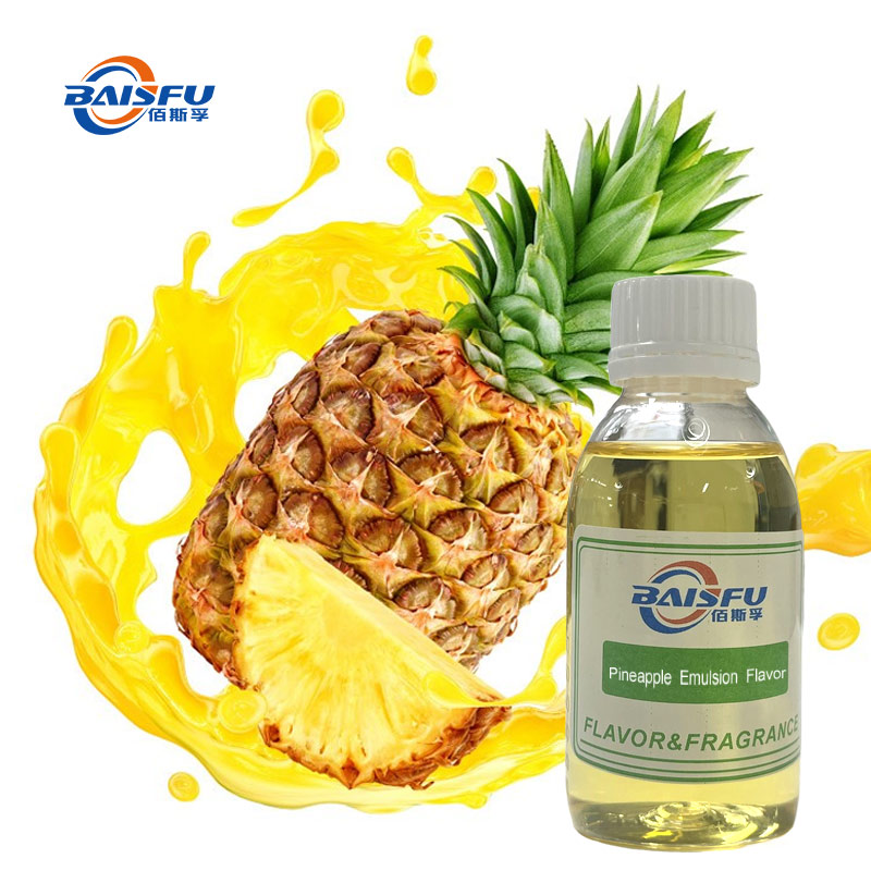 Pineapple  Emulsion  Flavor that Provides a Strong Pineapple Aroma and Enhances the Product's Flavor