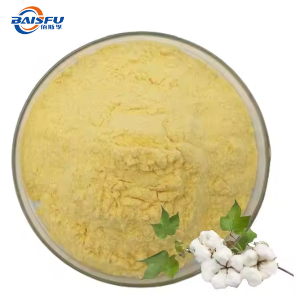 Factory Bulk Supply Natural High Quality 98% Acetate Gossypol with Best Price CAS NO.12542-36-8 Gossypol-acetic acid