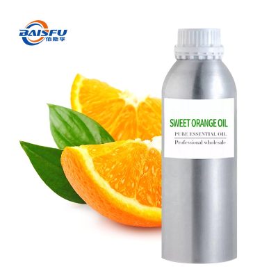 Sweet Orange Oil Food Grade Natural Citrus Essential Oil Cold Pressed Orange Peel Oil for Beverages, Flavors, Bakery and Aromatherapy Applications