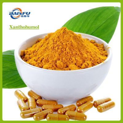 Xanthohumol Powder  Botanical Flavonoid Ingredient for Research, Food & Cosmetic Applications